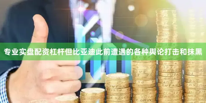 专业实盘配资杠杆但比亚迪此前遭遇的各种舆论打击和抹黑